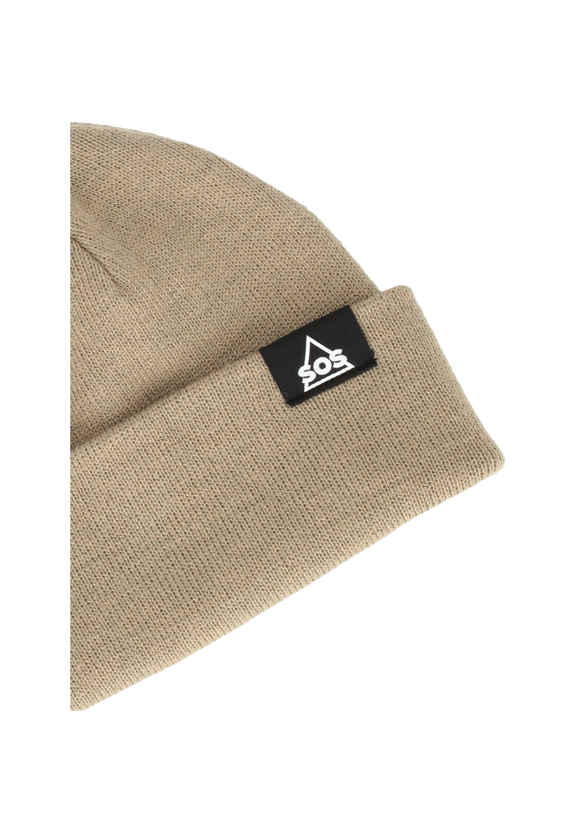 SOS Strickmütze Golte aus recyceltem Polyester