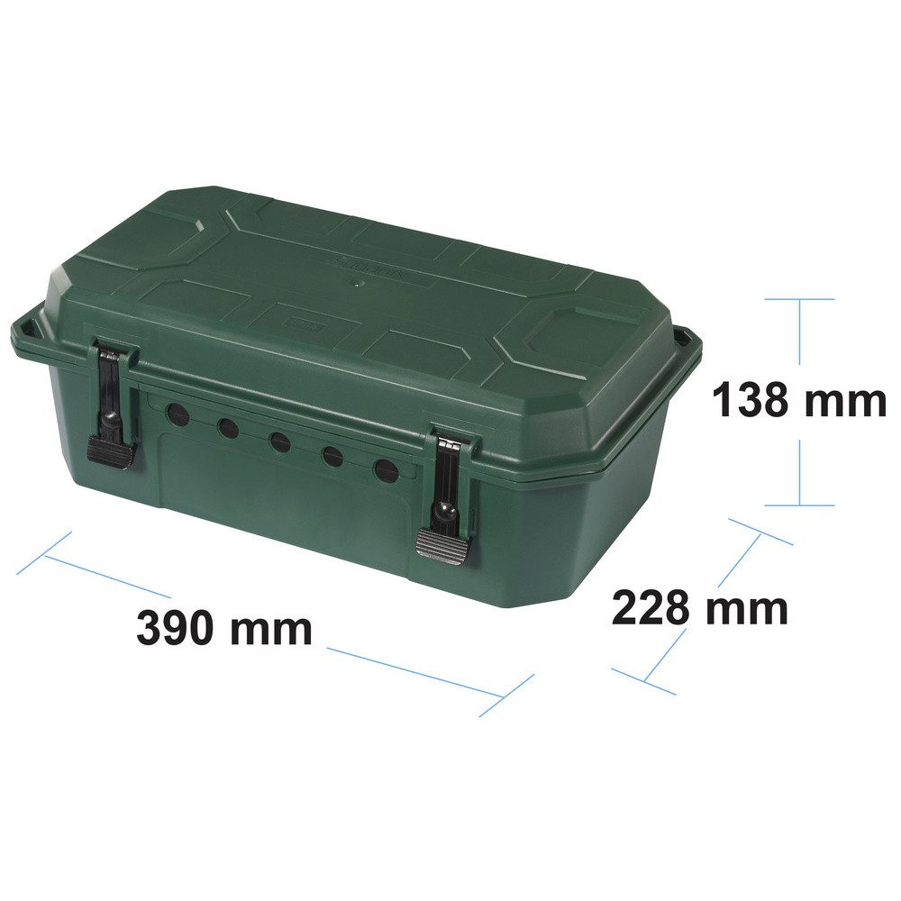 Sygonix Gartensteckdose Sygonix SY-5598168 Verteilerbox 4fach Standard-Grün (seidenmatt), Sch, SY-5598168 – Bild 4 von 5