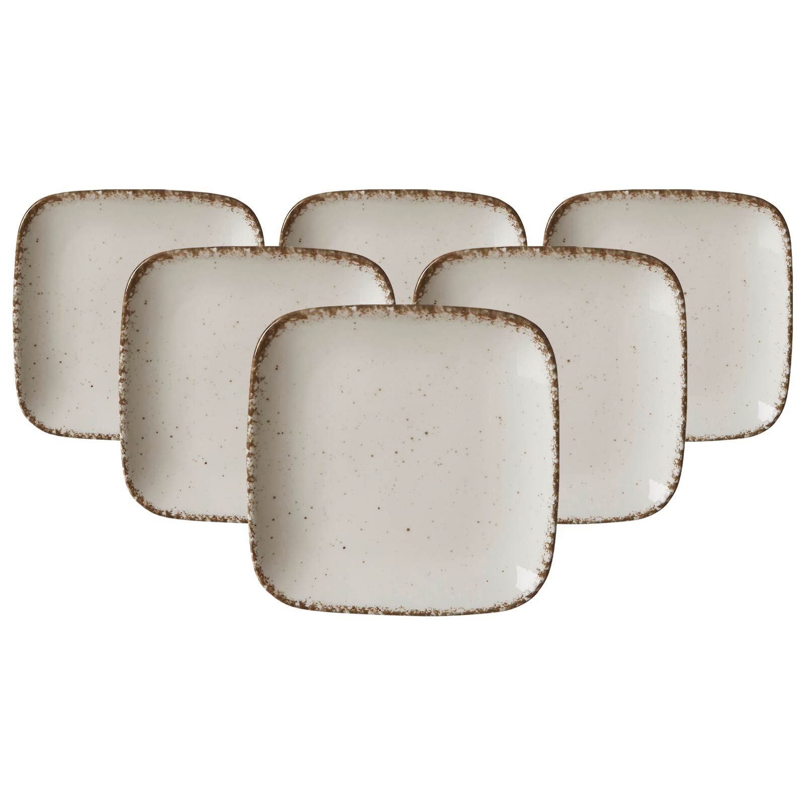 Ritzenhoff & Breker Speiseteller Casa Beilagenteller ø 14,5 cm 6er Set, (6 St)