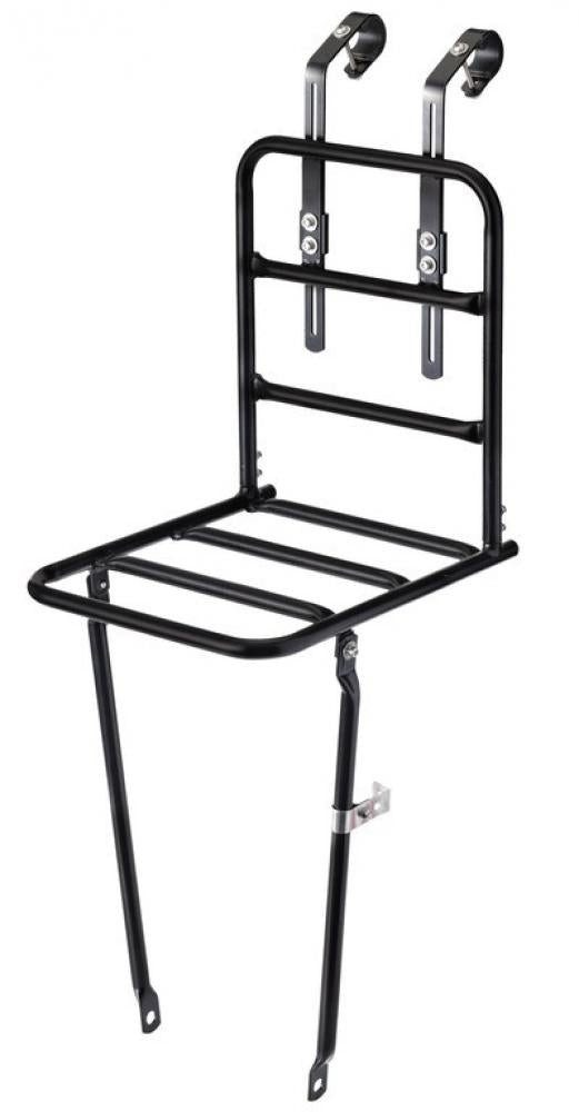Basil Fahrrad-Gepäckträger Basil Vorderrad-Gepäckträger Carrier L schwarz matt - robuster Frontge