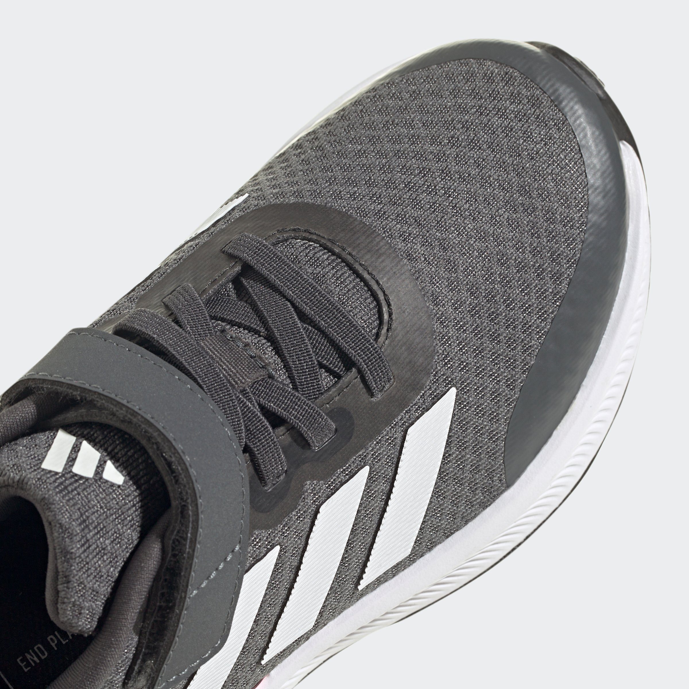 LACE RUNFALCON Sportswear Sneaker grau adidas TOP ELASTIC STRAP 3.0