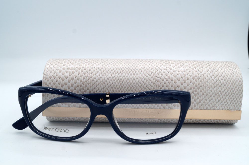 JIMMY CHOO Brillengestell JIMMY CHOO Brillenfassung Brillengestell Eyeglasses Frame JC 178 175