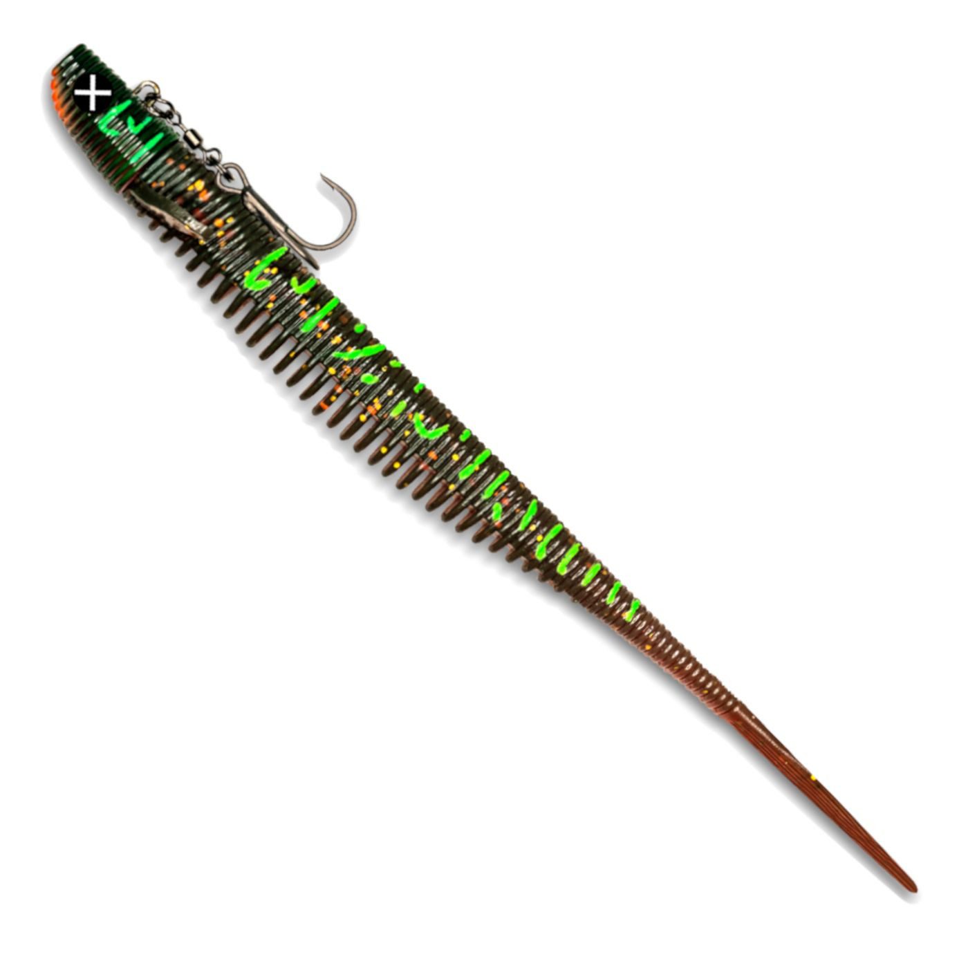Kunstköder Monkey Lures Stalking Lui 25cm 50g - 1 montierter Gummifisch