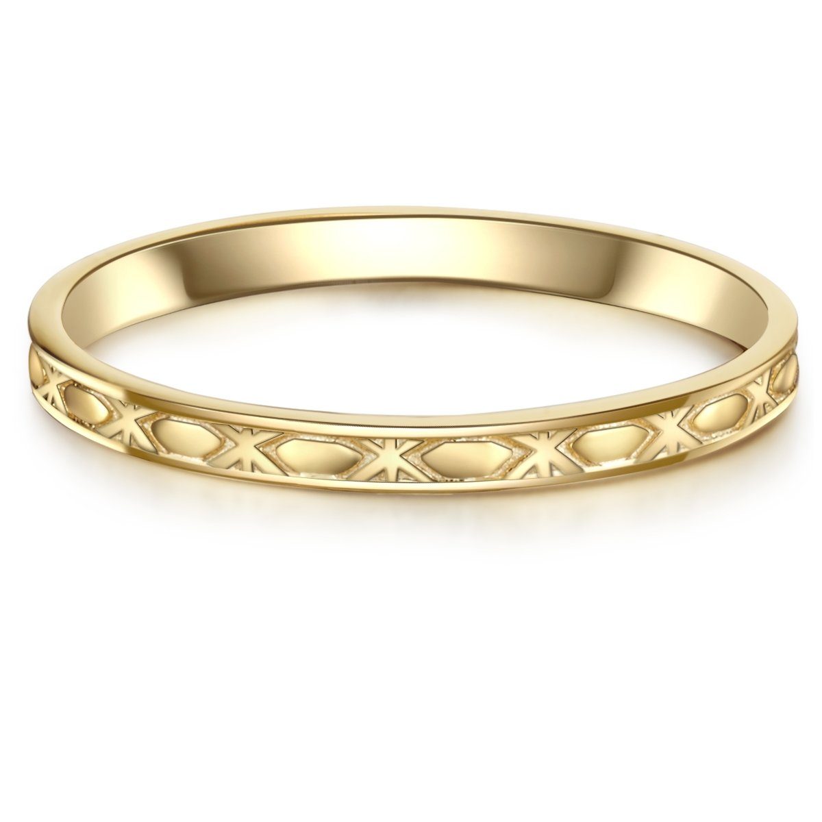 Nahla Jewels Fingerring gelbgold, aus Messing