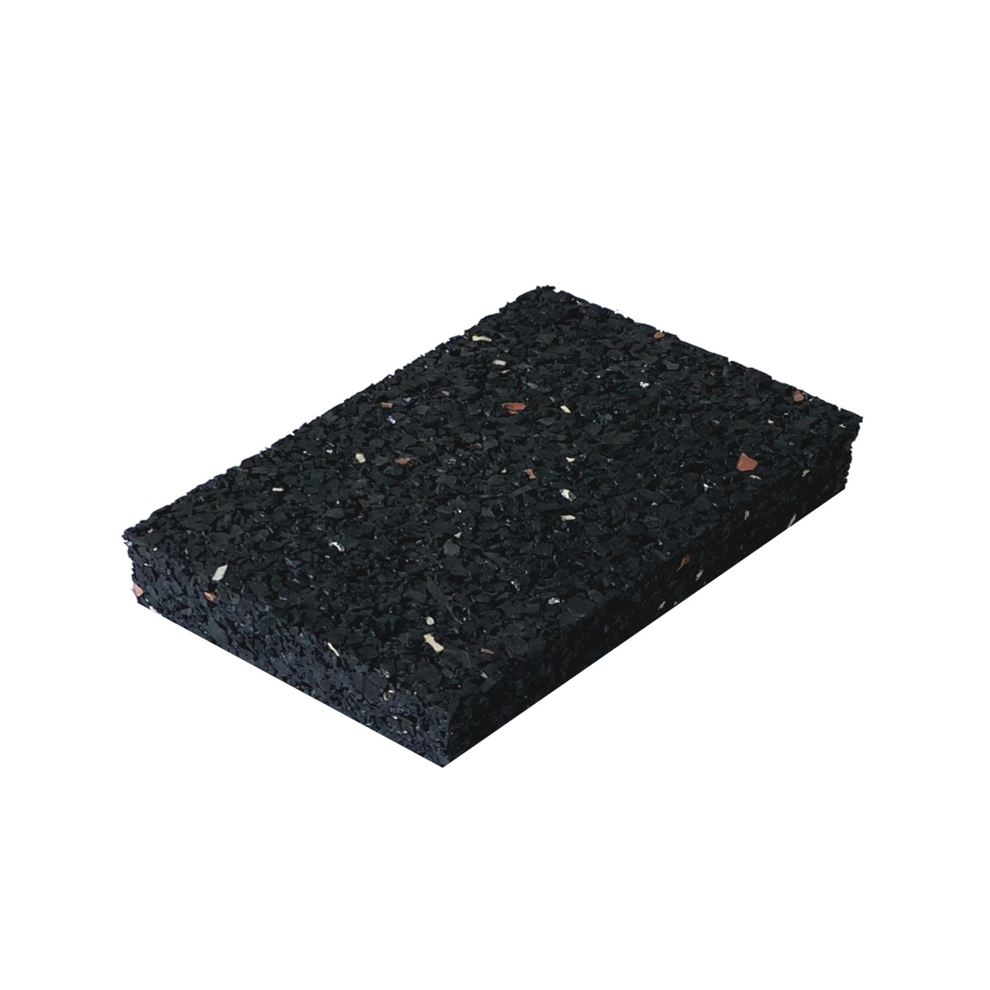 WPC Profi Terrassendielen Gummi Pad Terrassenpad für Holz Terrassen Gummigranulat 3 - 20 mm, (für Terrassenbau, 25-St., verschiedene Höhen)