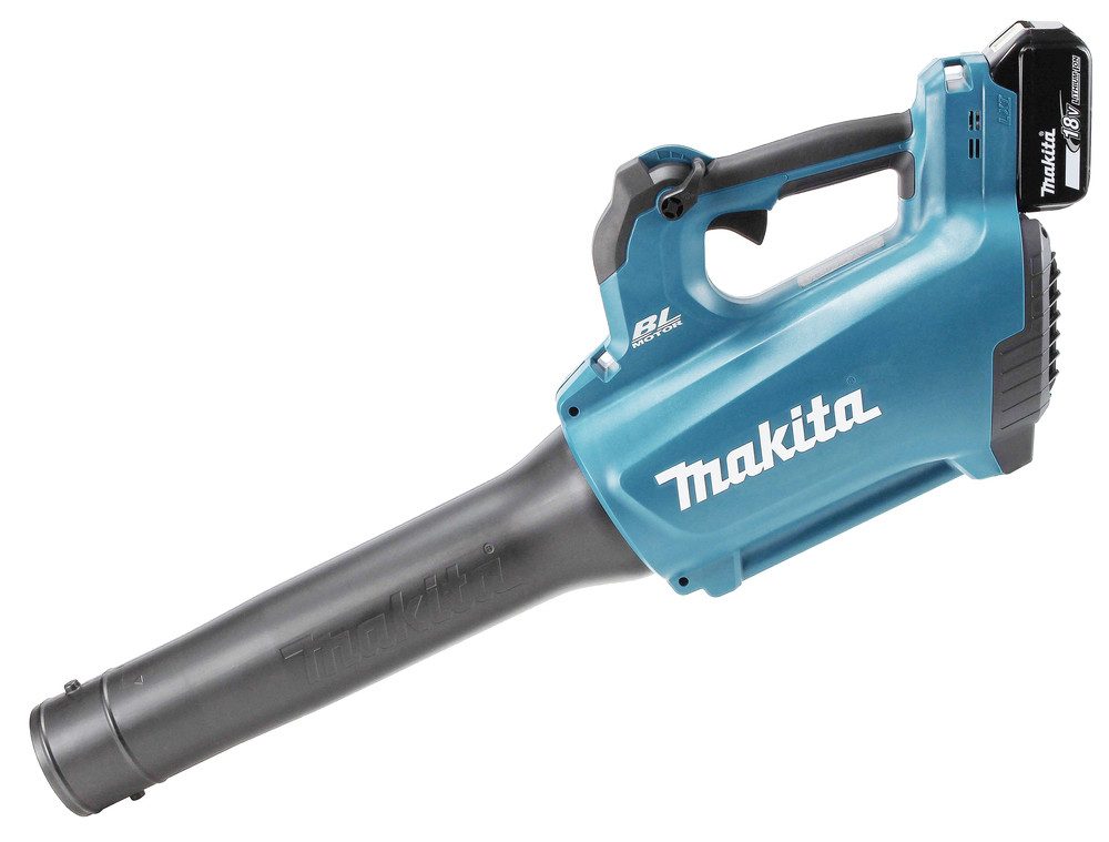 Makita Akku-Gebläse »DUB184RF« 18V, 780 m³/h, 52,1 m/s, Inkl. Akku und Ladegerät, (Set), kompakt und leistungsfähig, bürstenloses 18 V Akku-Gebläse