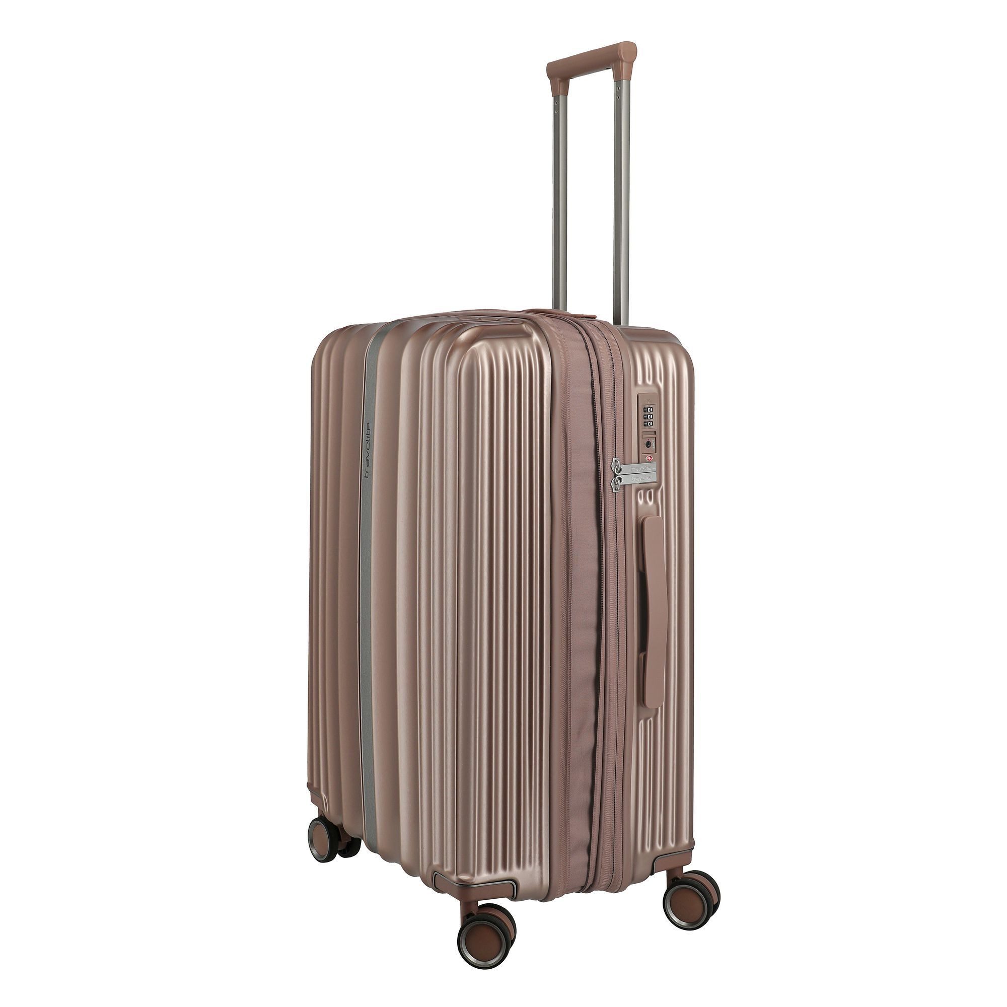 travelite Hartschalen-Trolley Paros, 4 Rollen, ABS – Bild 3 von 5