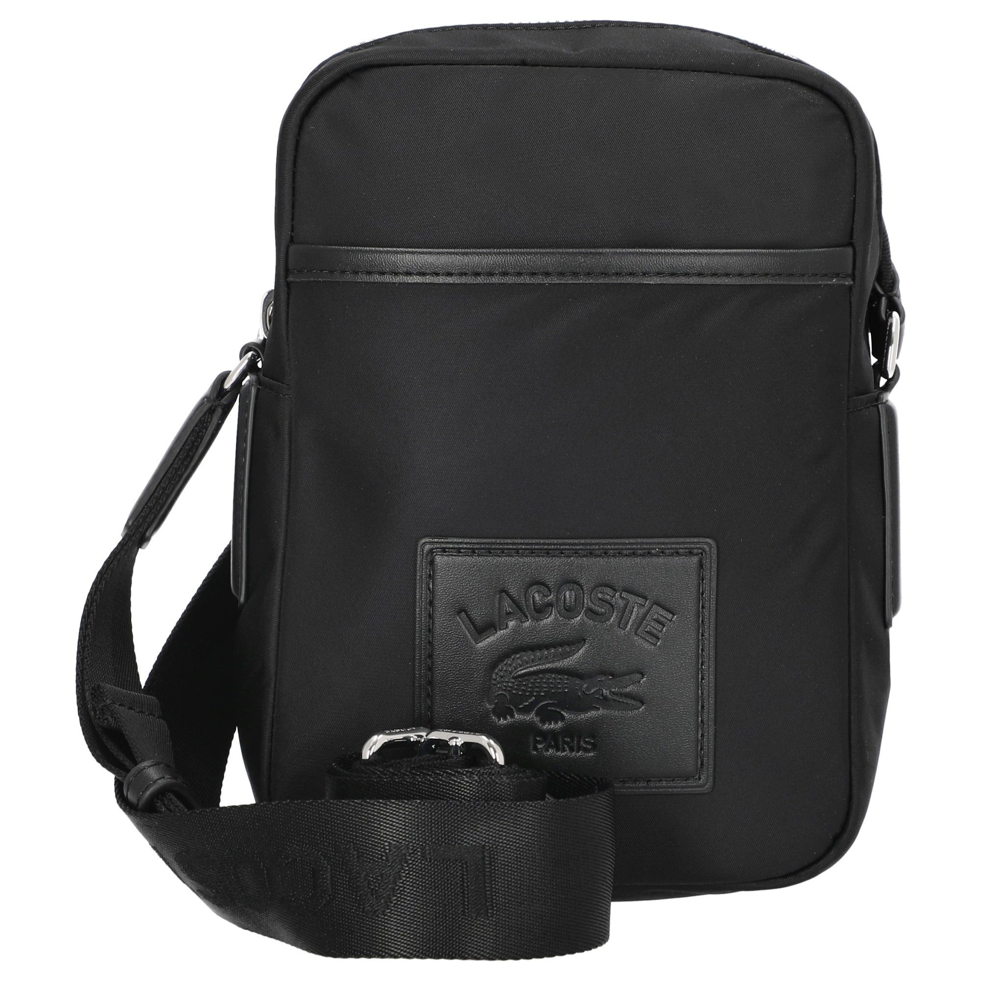 Lacoste Umhängetasche Vertical Camera Bag - Umhängetasche 22 cm (black)