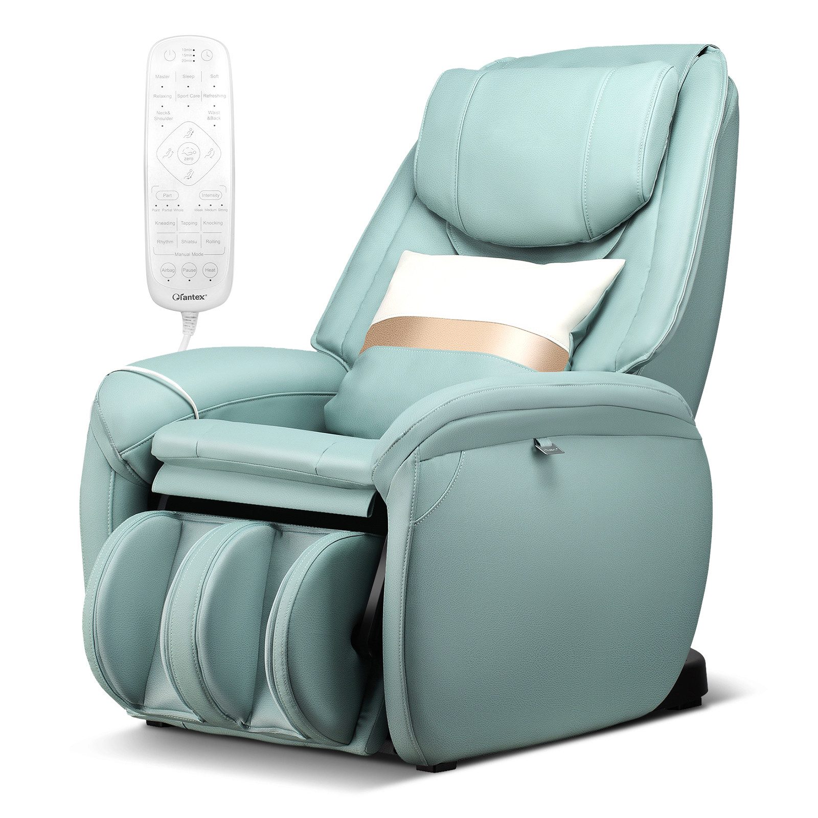 COSTWAY Massagesessel mit Wärme-&Liegefunktion, Ganzkörper, Zero Gravity