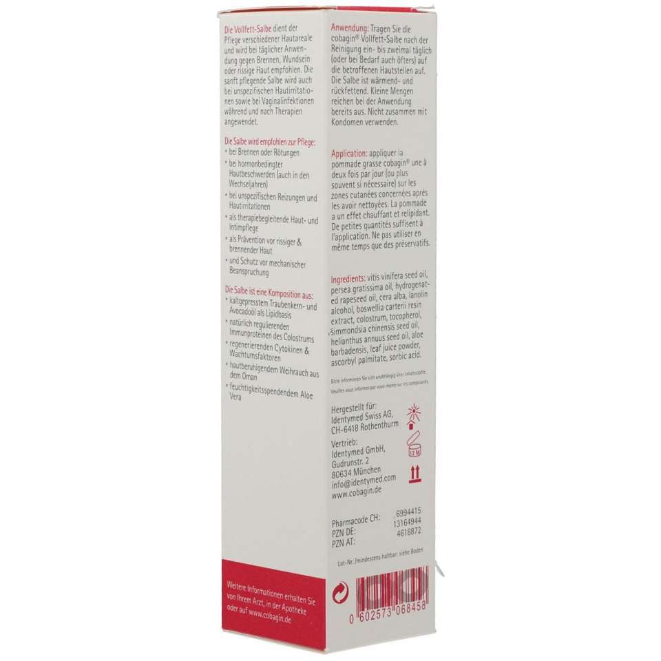 Identymed Hautcreme COBAGIN Salbe