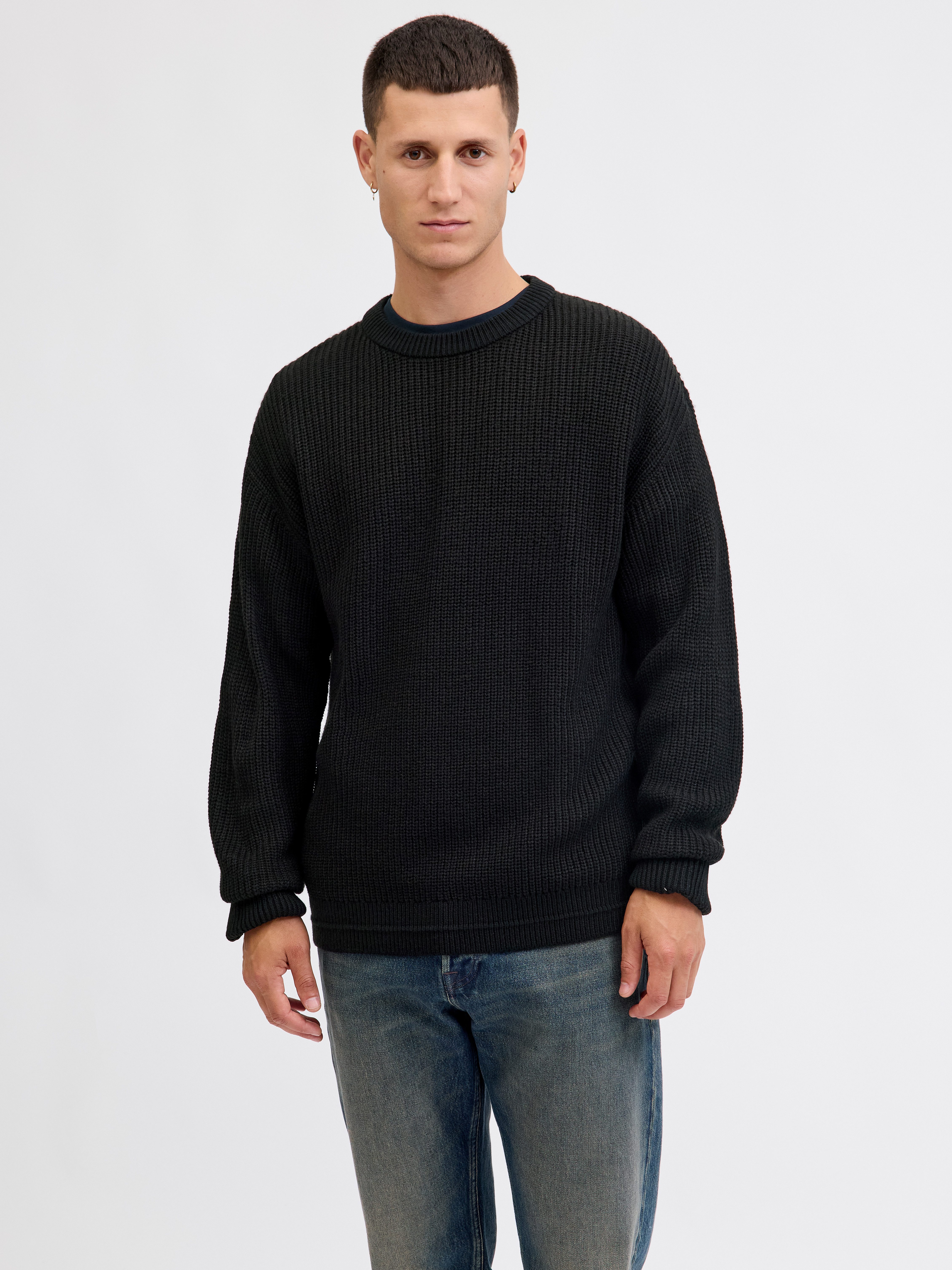 Jack & Jones Rundhalspullover JJKAITO KNIT CREW NECK BF günstig online kaufen