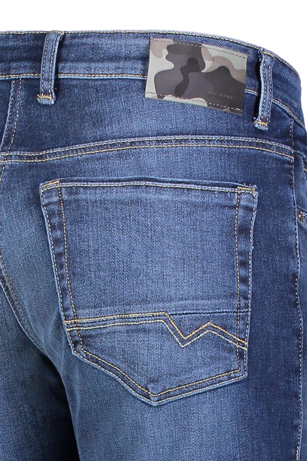 MAC 5-Pocket-Jeans MAC ARNE PIPE dark blue strong used 0517-00-1973L-H663