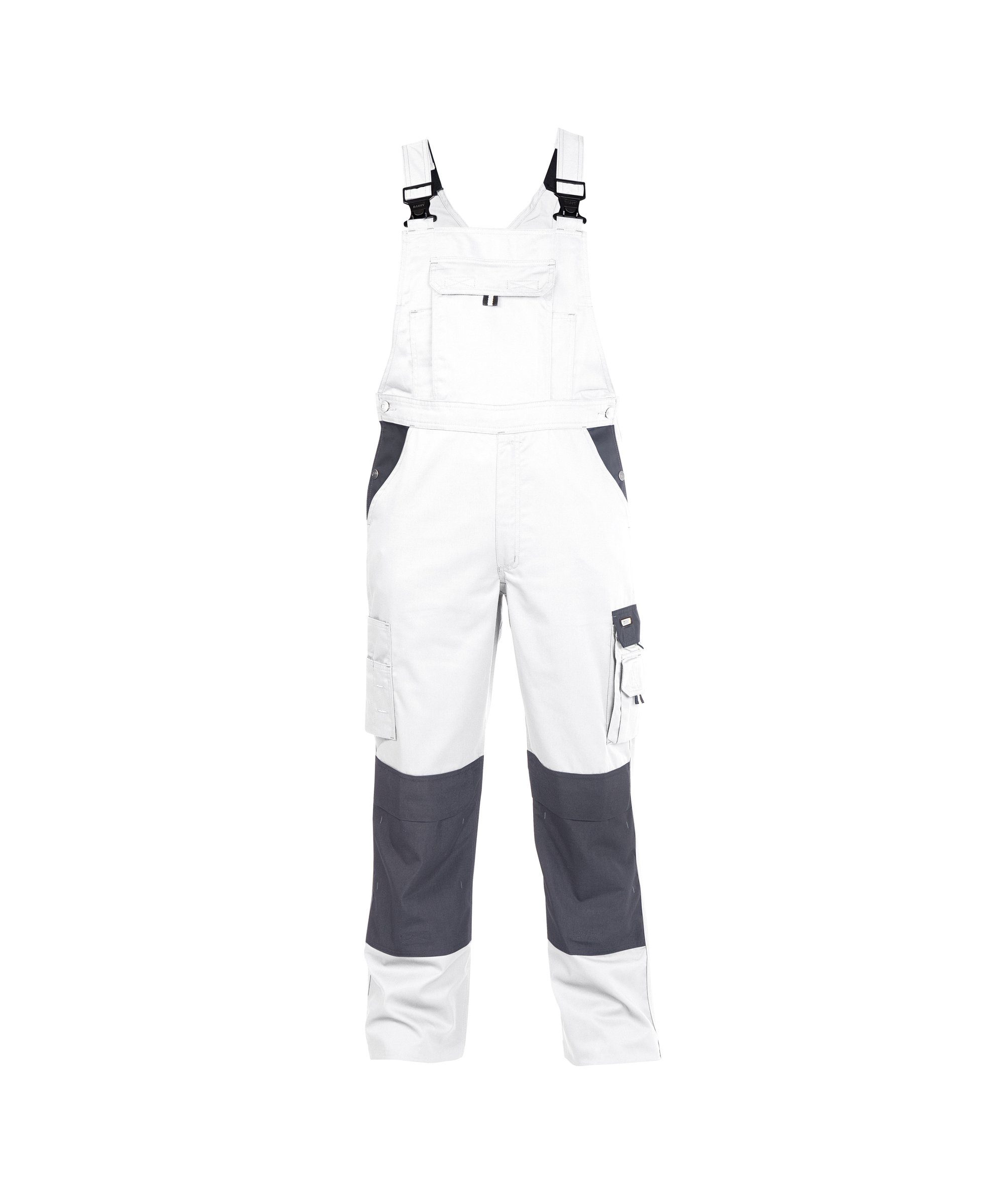 Dassy Arbeitslatzhose Zweifarbige Arbeitslatzhose mit Kniepolstertaschen Versailles (1-tlg)