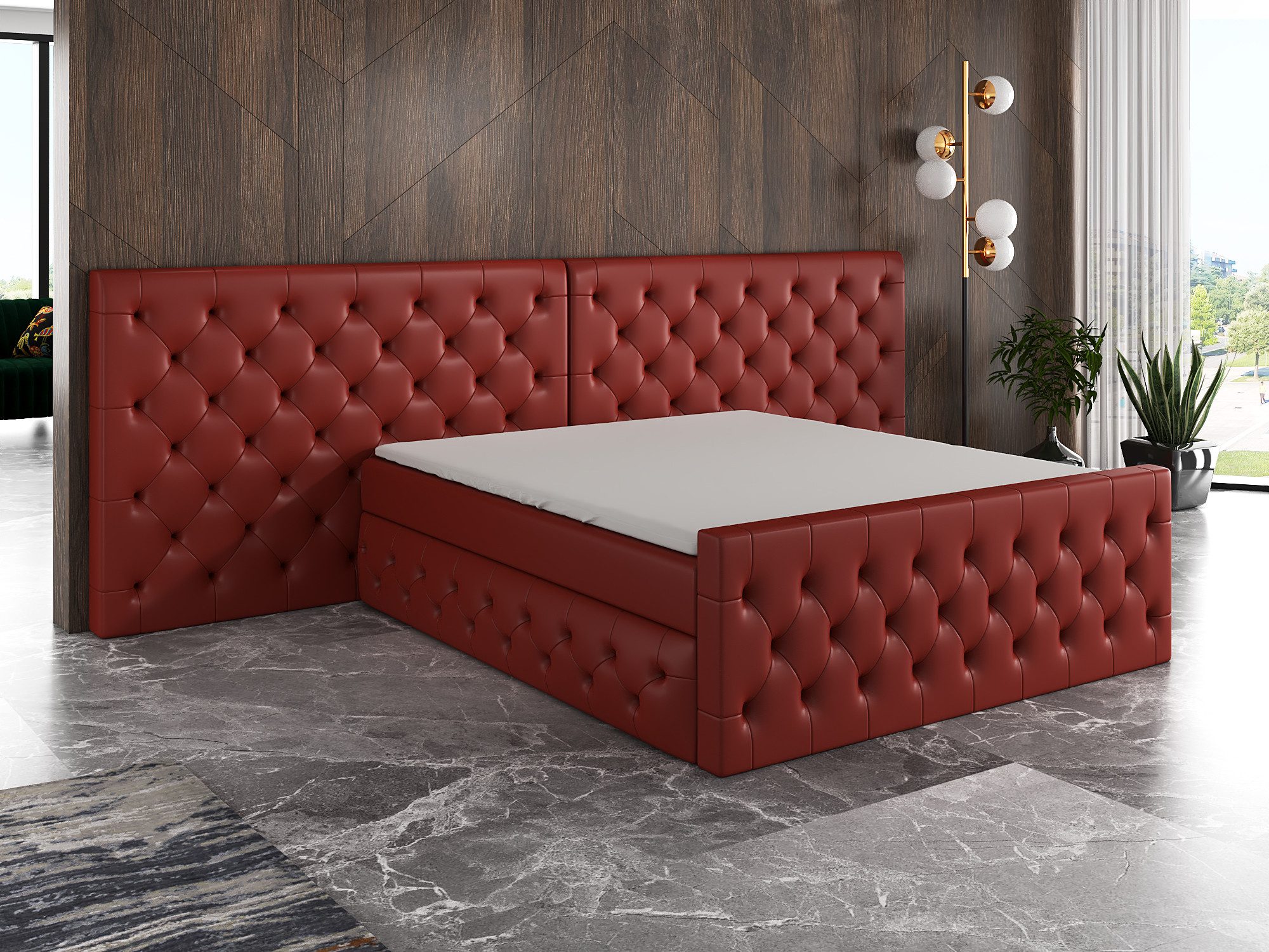 A&J MöbelLand GmbH Boxspringbett SVEN mit günstig online kaufen
