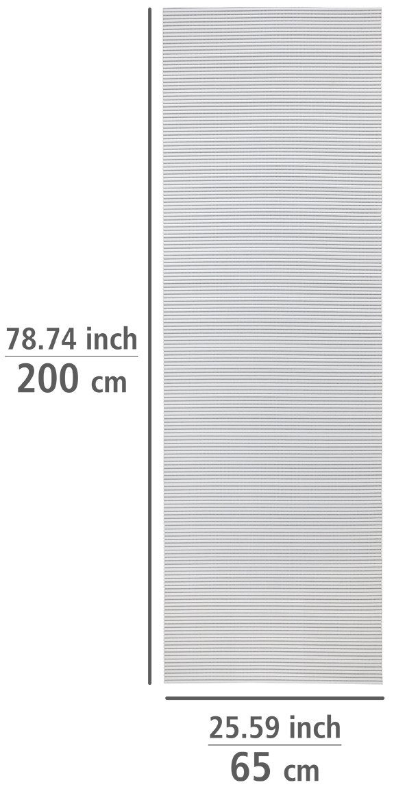 WENKO, rechteckig, x mm, 65 cm BxL: Badematte Höhe 50 200