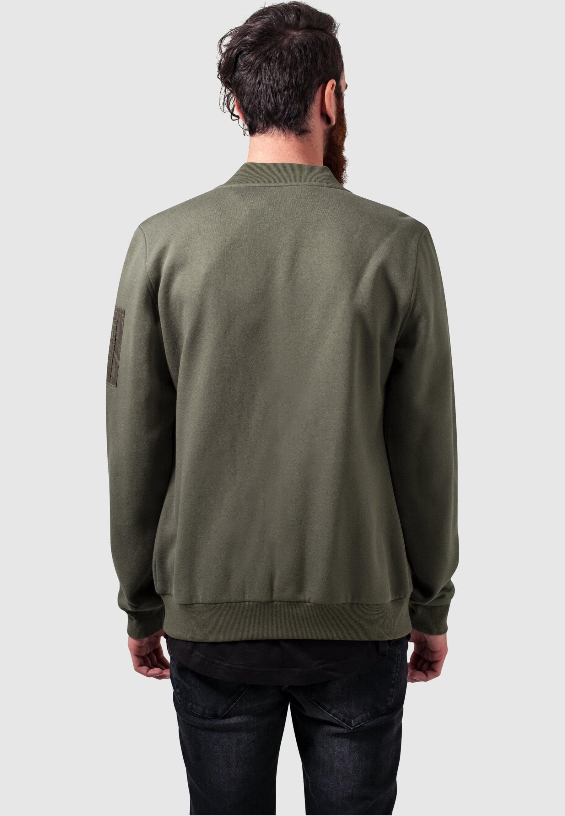 URBAN Bomber CLASSICS Sommerjacke (1-St) Herren Jacket olive Sweat