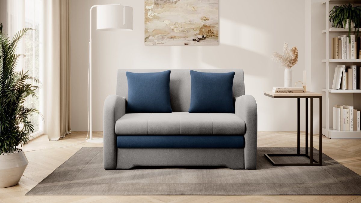 Luxusbetten24 Schlafsofa Designer Sofa Arian, mit Schlaffunktion und Stauraum