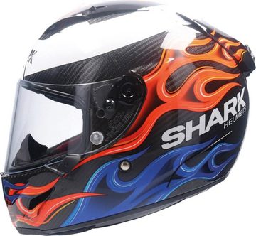Shark Motorradhelm Shark Race-R Pro Carbon Lorenzo 2019 blau rot Motorradhelm Integralhel