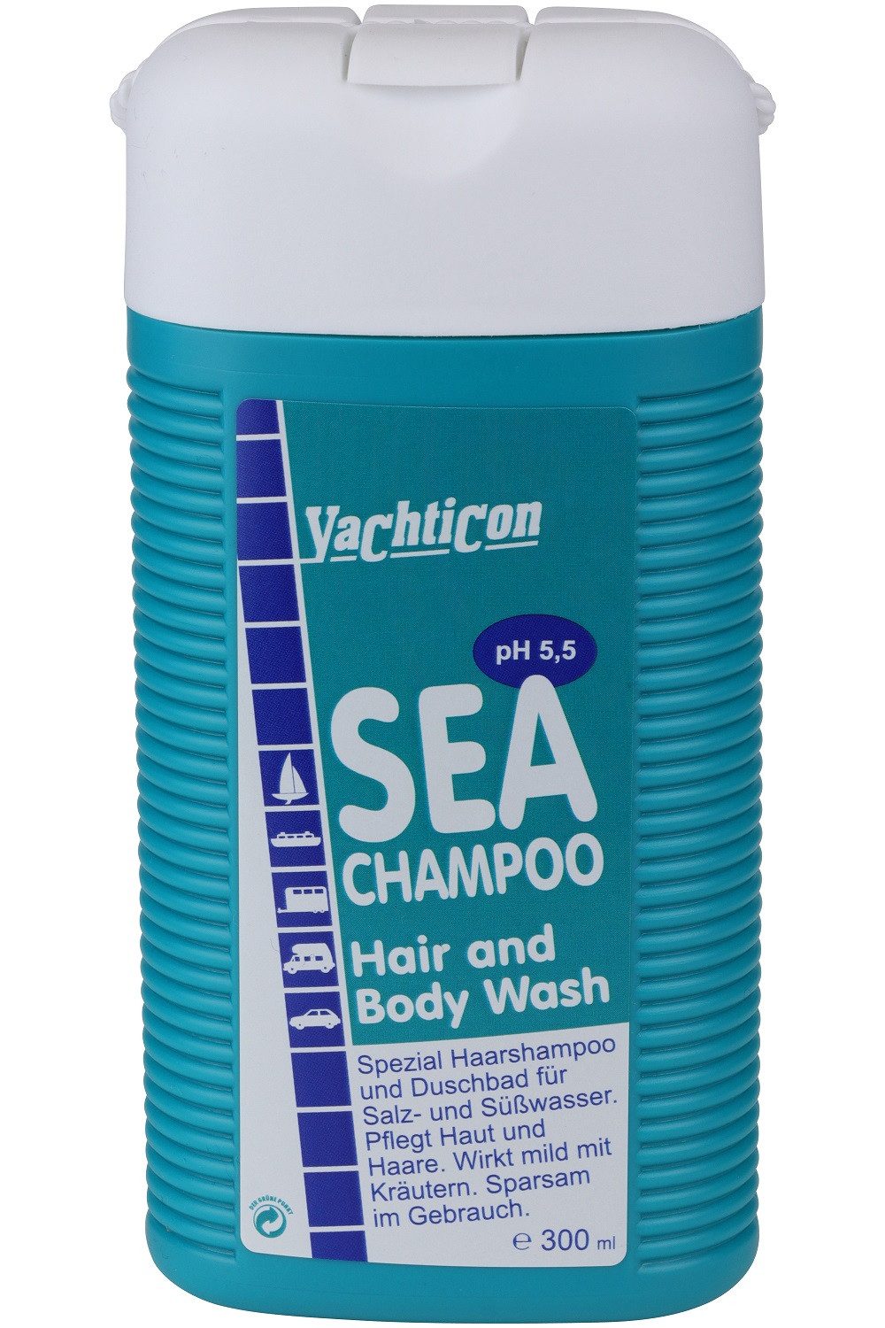 YACHTICON A. Nagel GmbH Haarshampoo Yachticon Sea Champoo 300 ml 102170001800000, Yachticon Sea Champoo, Yachticon Sea Champoo
