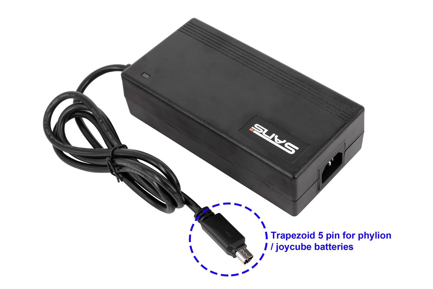 PowerSmart CAA111320E.501 Batterie-Ladegerät (2,0 A 48 V für FISCHER EM 1864, EM 1865, EM 1922, MONTIS 2.0, MONTIS 4.0i)