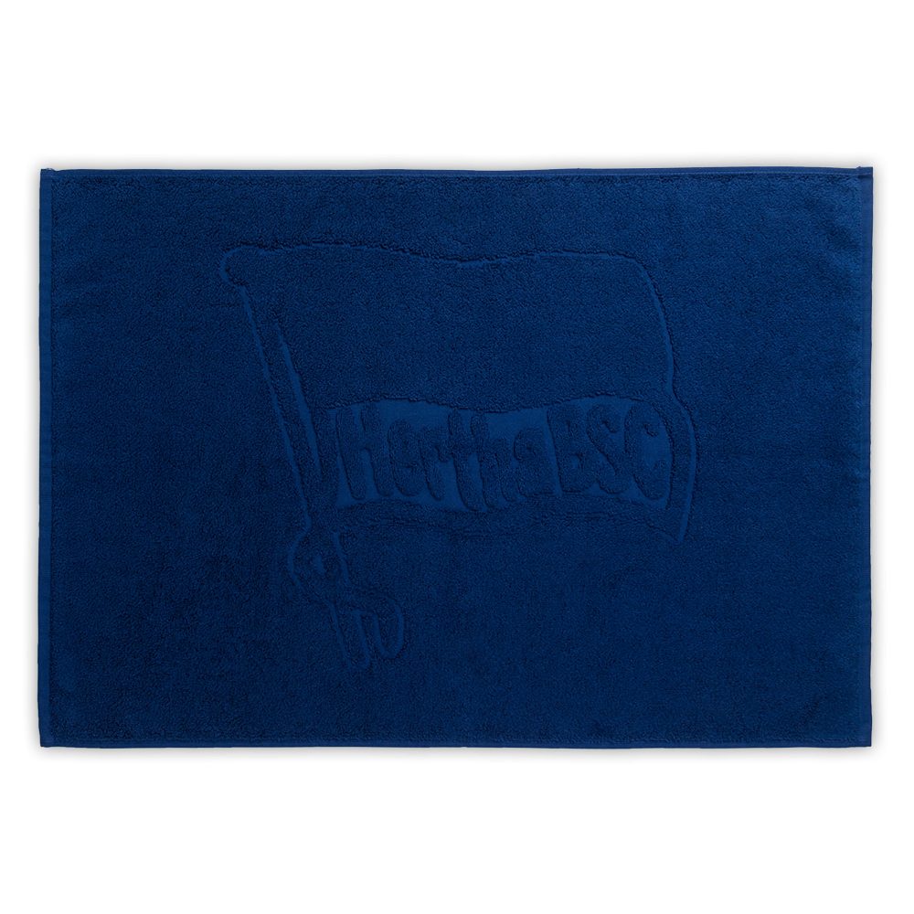 Hertha BSC Berlin Badetuch Hertha BSC Duschvorleger navy