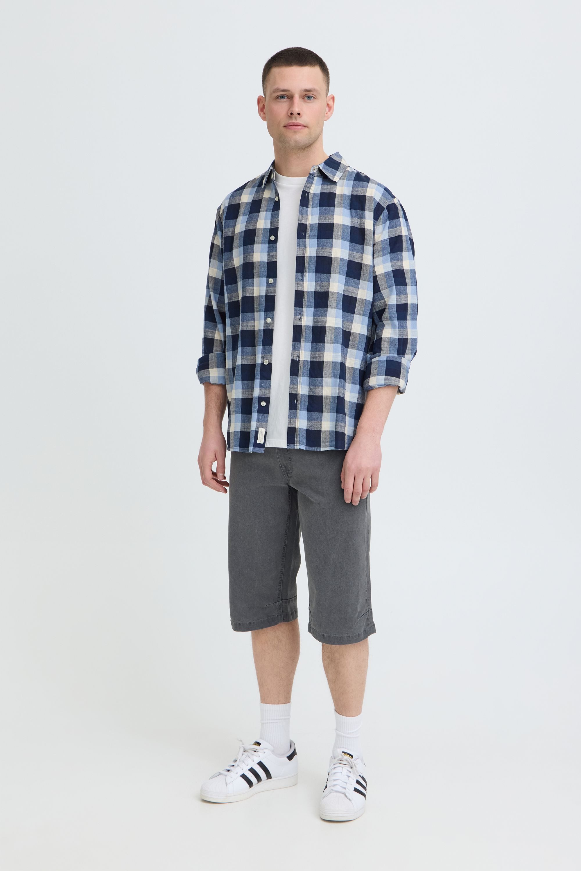 Blend Bermudas BHZinor Klassische Jeans Caprihose im 5-Pocket-Stil