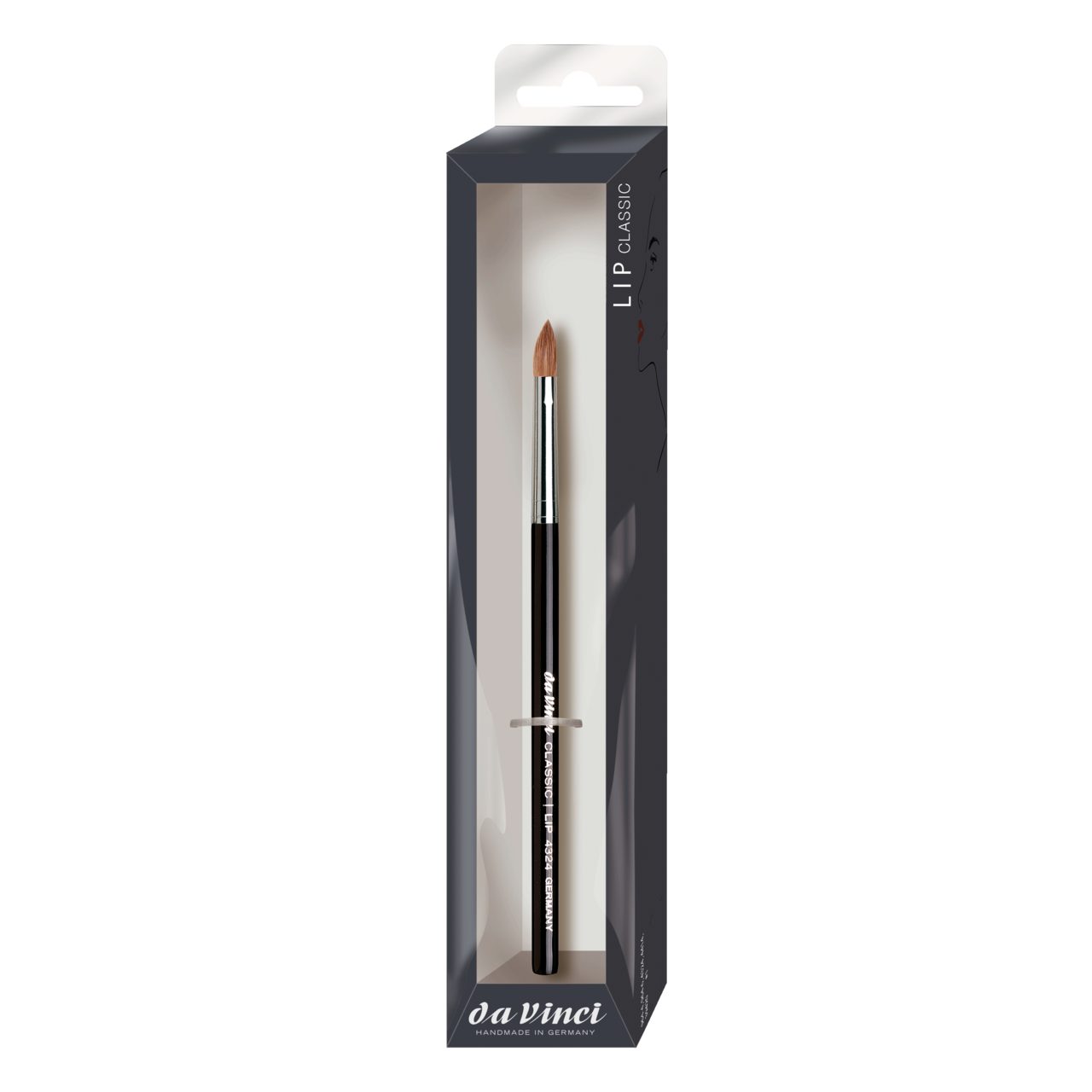 Da Vinci Lippenpinsel Classic Lippenpinsel, 1 tlg., für Alle Hauttypen