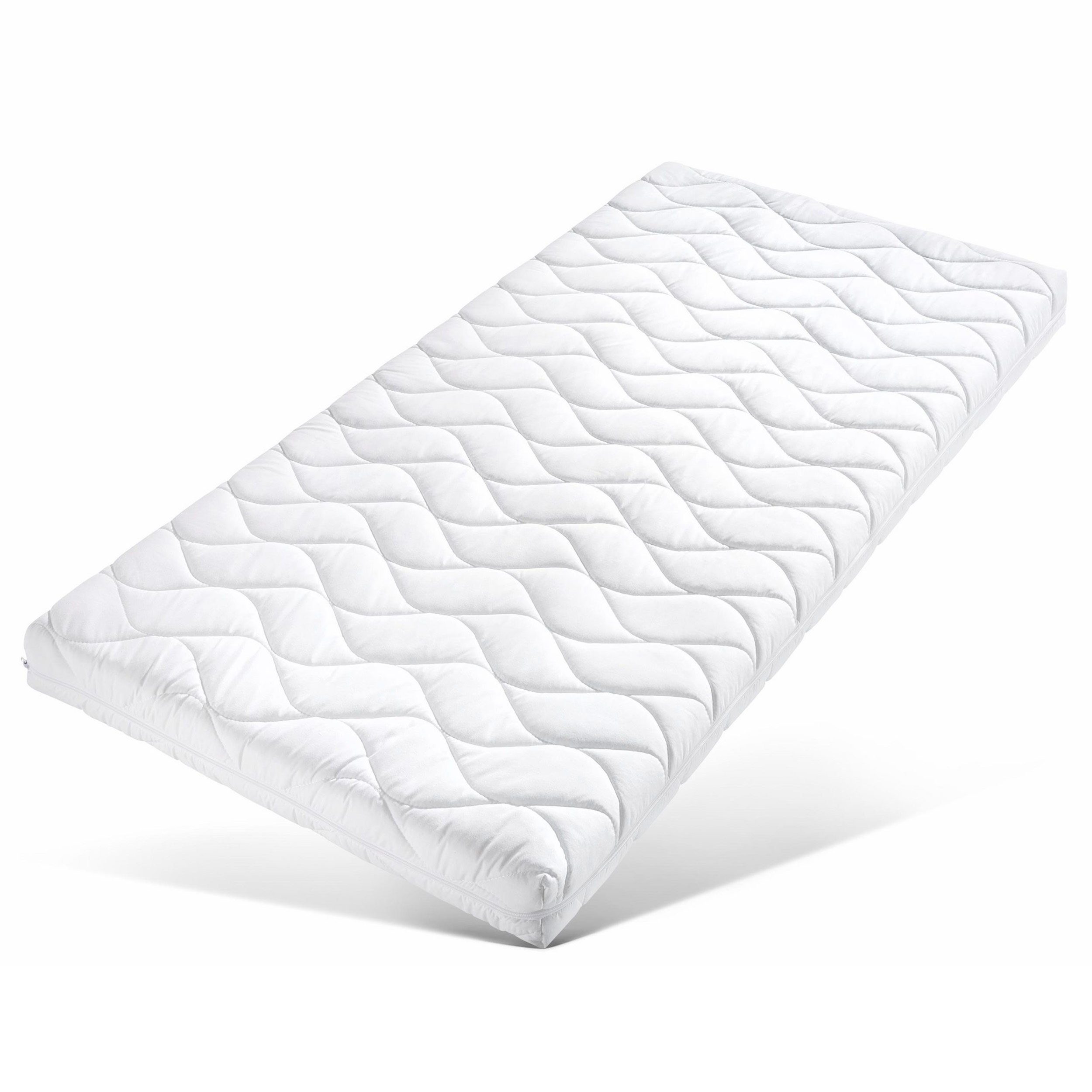 Babymatratze Air Allround - Weiß, Julius Zöllner, 10 cm hoch, Babybett Matratze 60 x 120 cm