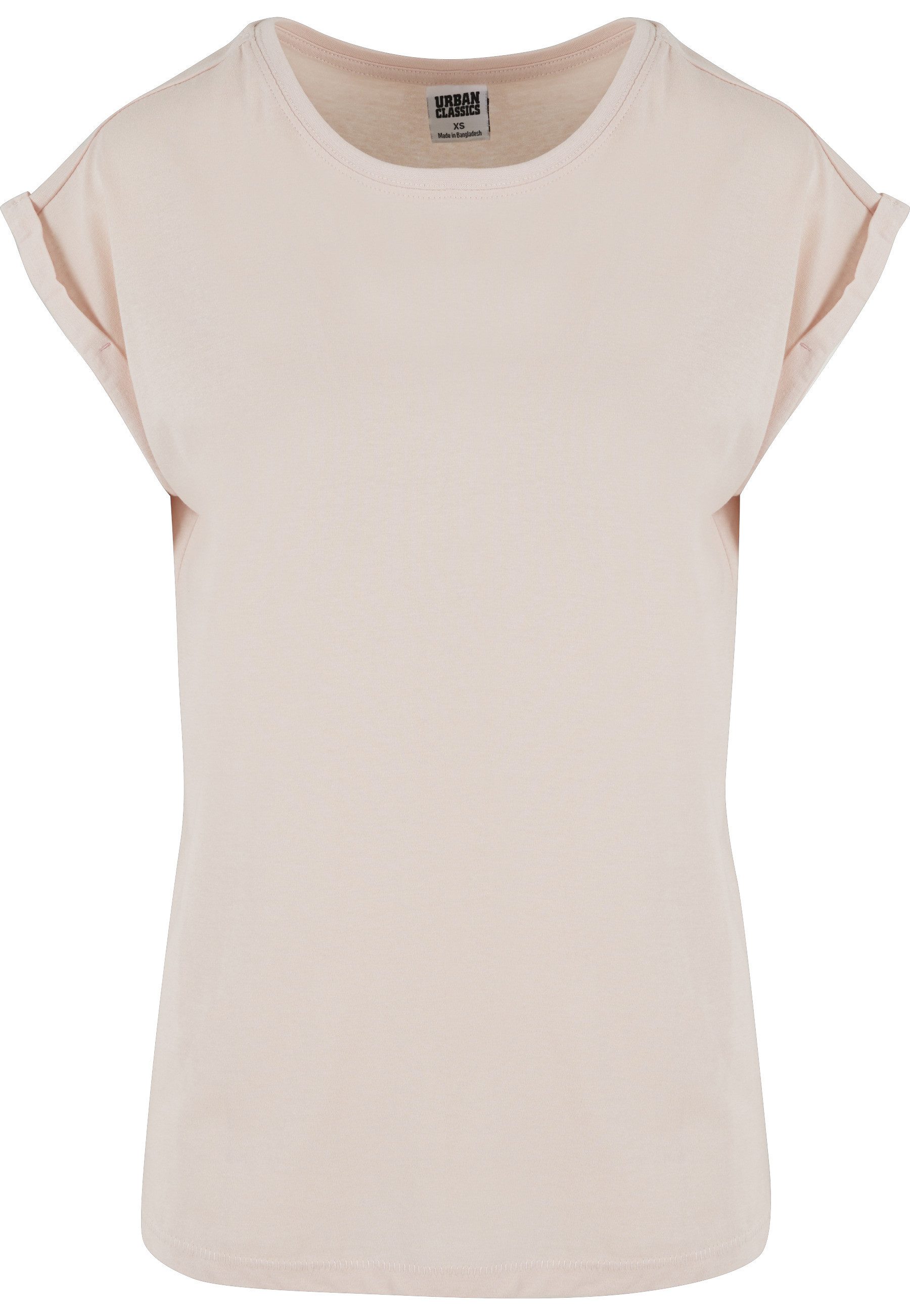 URBAN CLASSICS Kurzarmshirt Urban Classics Damen Ladies Extended Shoulder Tee (1-tlg)