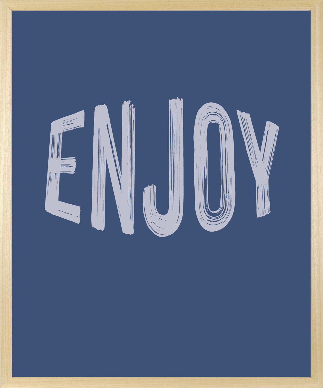 Bild mit Rahmen Enjoy