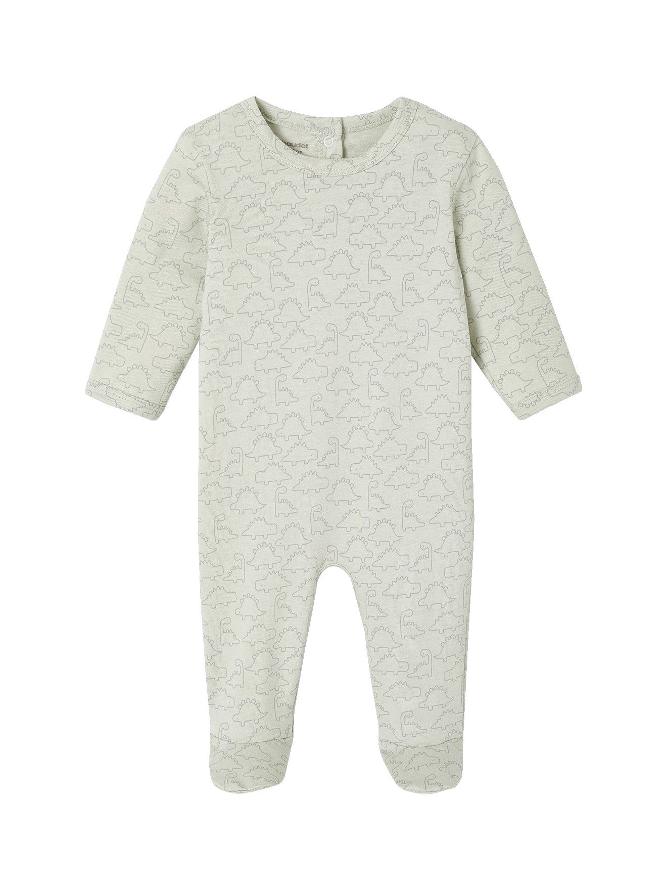 vertbaudet Schlafanzug Bio-Kollektion: Baby Strampler mit Dinos 2er-Pack