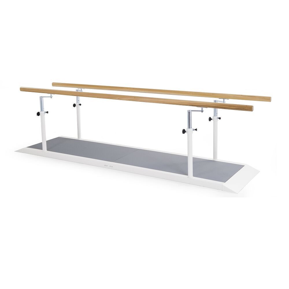 Fisiotech Kraftstation Gehbarren mit Plattform, Gehbarren für den täglichen Gebrauch