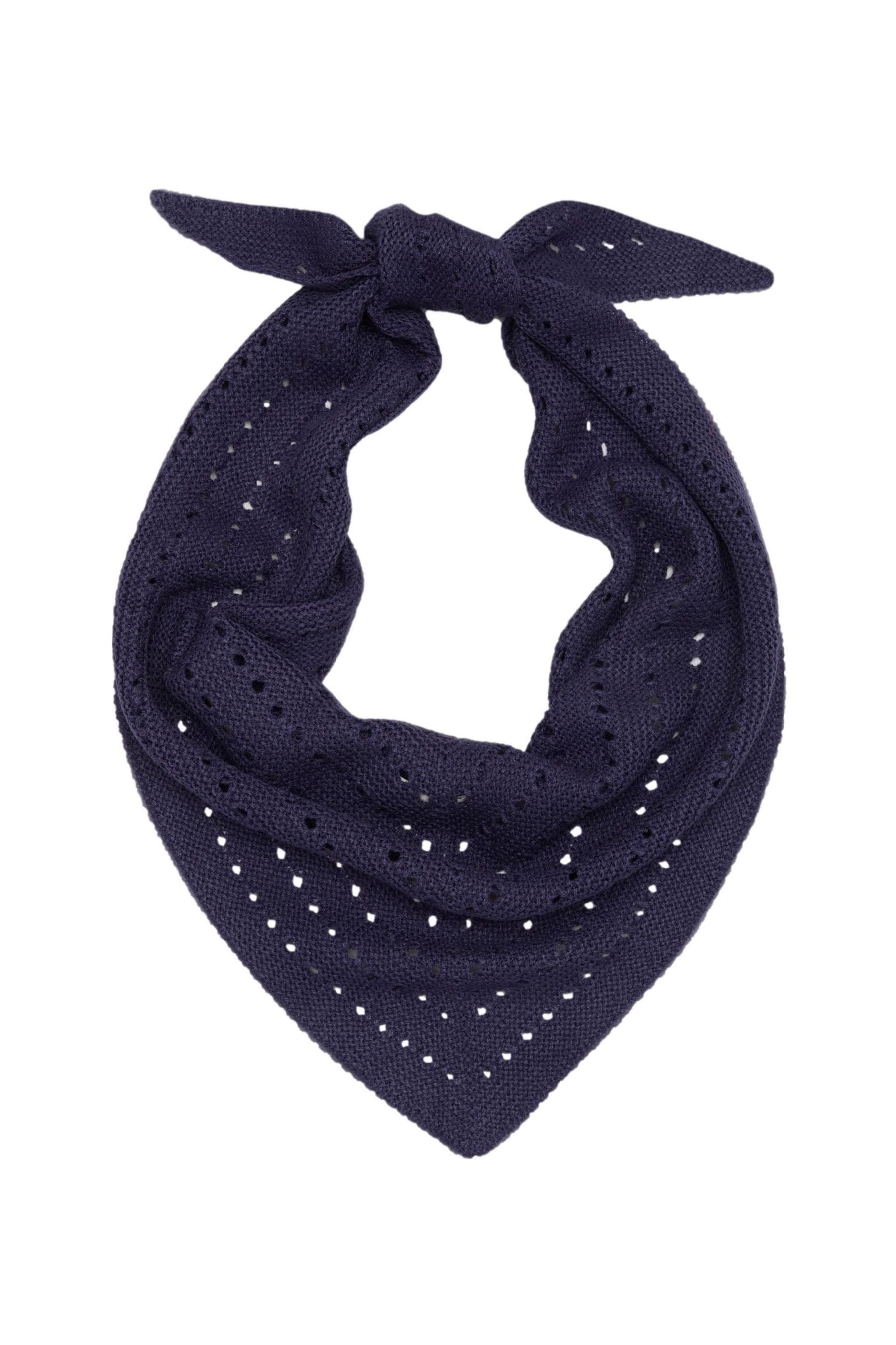 Love & Roses Schal Love & Roses dreieckiger Schal mit Cutout, (1-St)