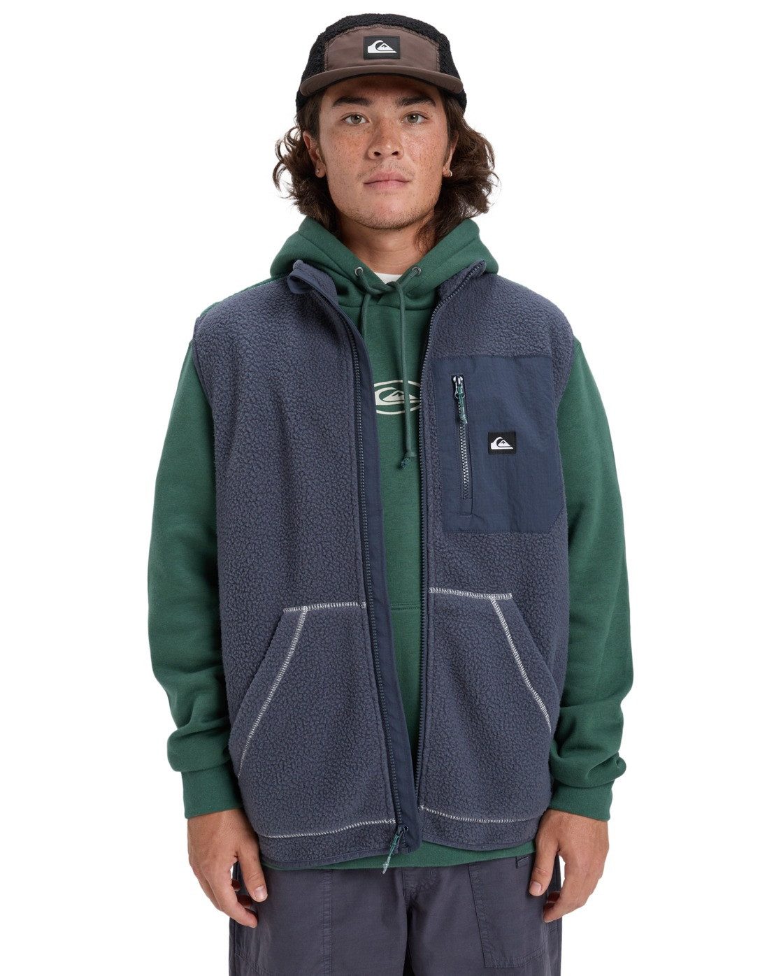 Quiksilver Fleecepullover Clean Coast Gilet