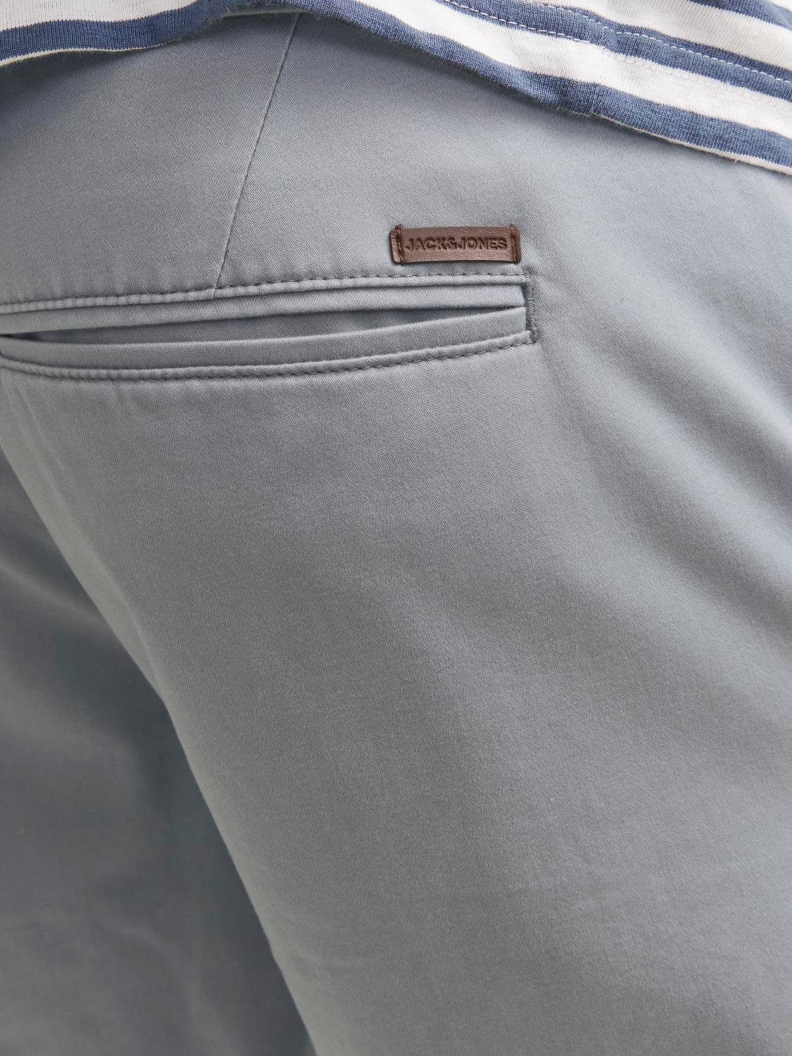 Jack & Jones Chinoshorts JPSTBOWIE JJSHORTS S mit Aufschlag