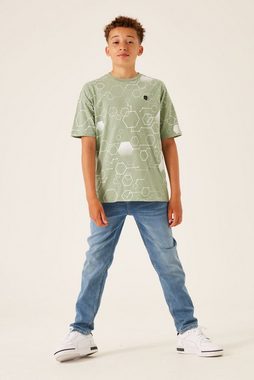 Garcia T-Shirt mit geometrischem Muster