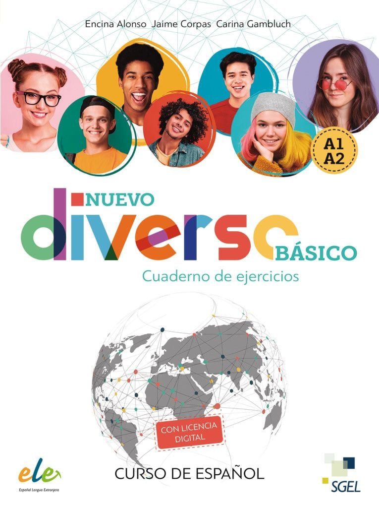 Nuevo Diverso Básico Curso de español / Cuaderno de ejercicios / Arbei / Encina Alonso, Jaime Corpas, Carina Gambluch, Curso de español / Cuaderno de ejercicios / Arbeitsbuch + Code