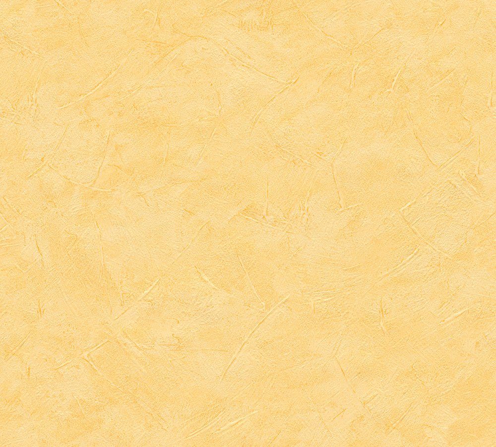 living walls Papiertapete Tapete leicht gemustert, gelb, Wohnzimmer 992529, matt