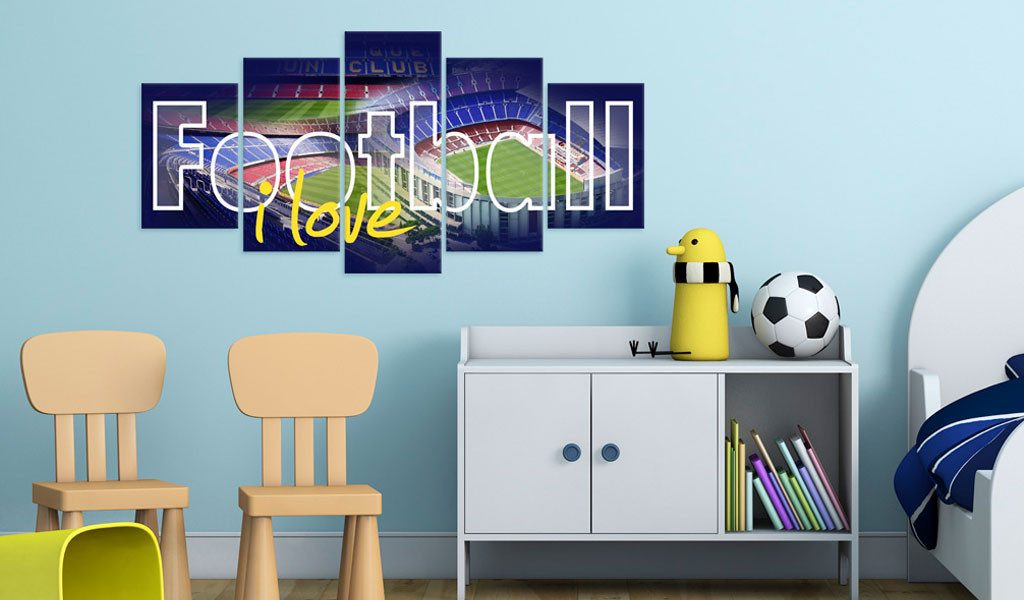 Artgeist Wandbild Football My Love