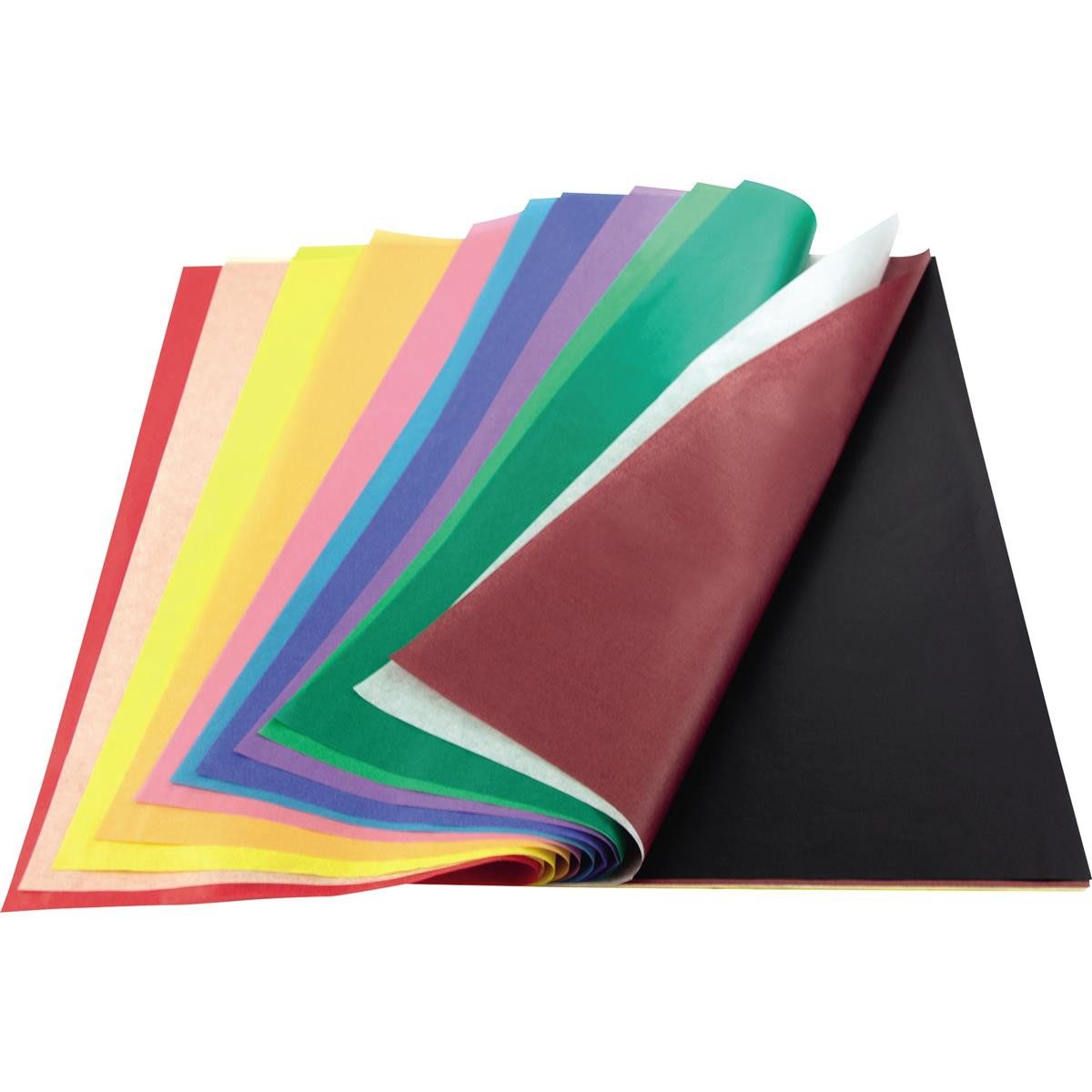 Staufen Seidenpapier Werola Seidenpapier 794079000 20g 50x70cm 26Bl. sortiert