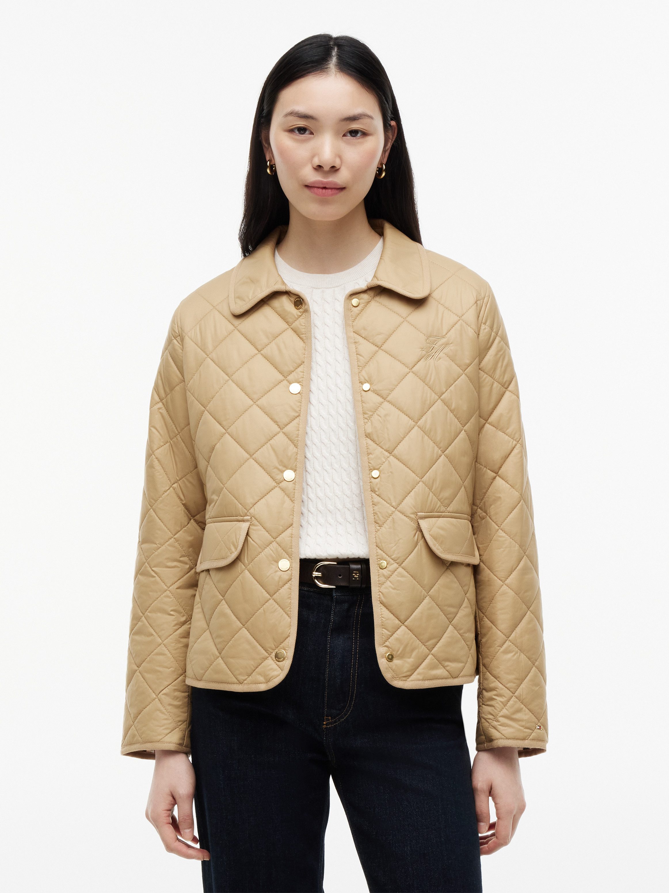 Tommy Hilfiger Steppjacke LW PADDED SLIM QUILTED JACKET Steppware, slim fit