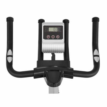 Gymrex Heimtrainer Heimtrainer - Schwungmasse 13kg - belastbar bis 100kg - LCD