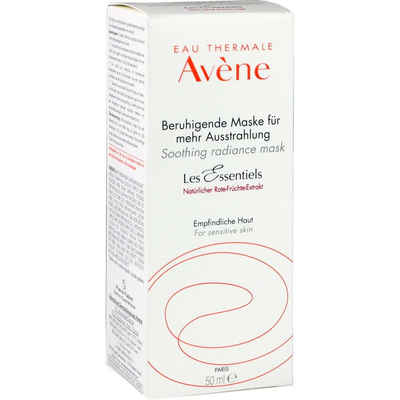 Avene Gesichtsmaske Eau Thermale Avène Beruhigende Maske für mehr Ausstrahlung Packung, 1-tlg., 50ml