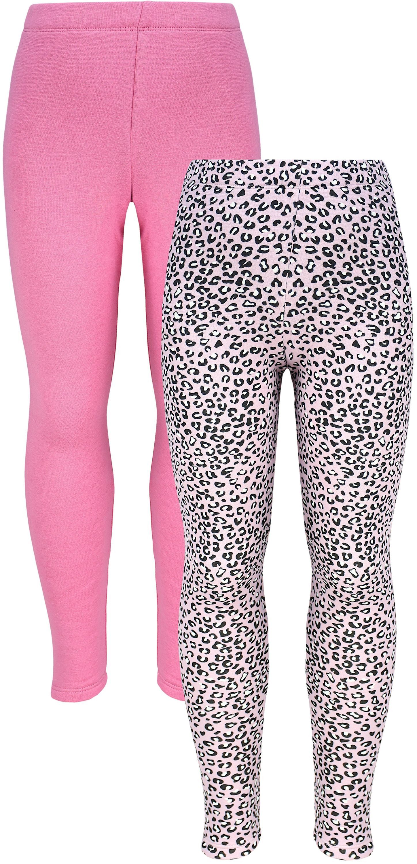 TupTam Thermoleggings Mädchen Leggings 2er PACK WinterleggingsThermo Gefüttert Fleece