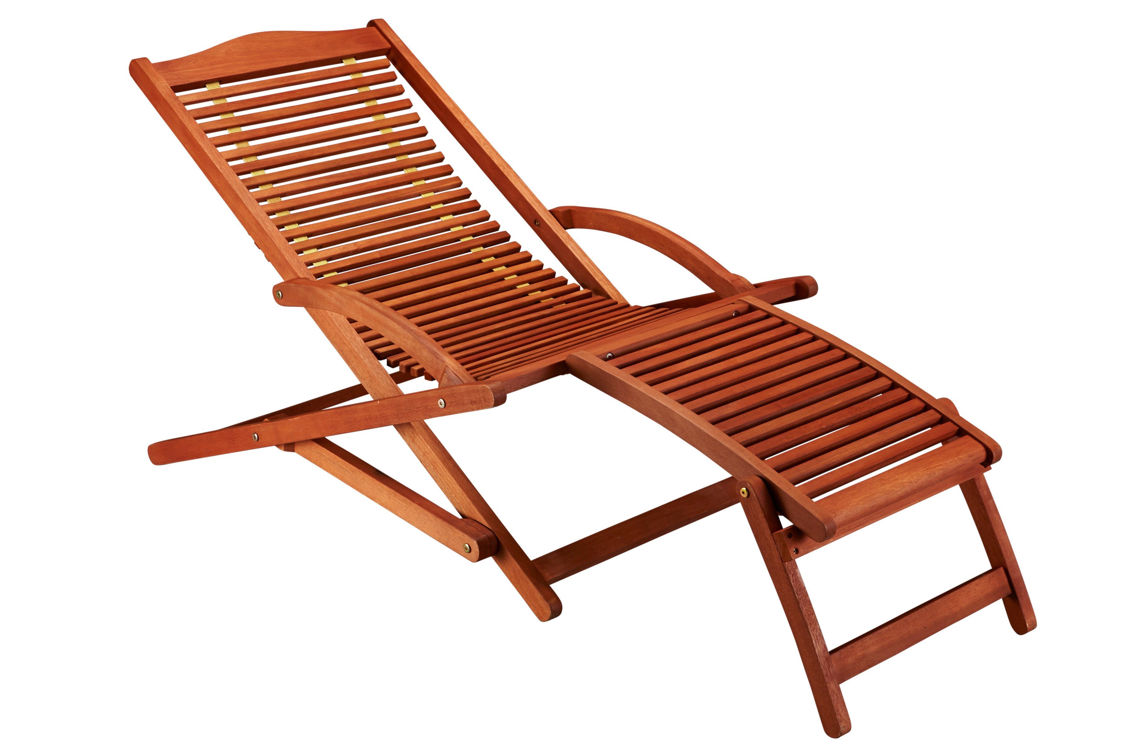 MERXX Gartenliege Copa Cabana, Eukalyptus, braun, günstig online kaufen