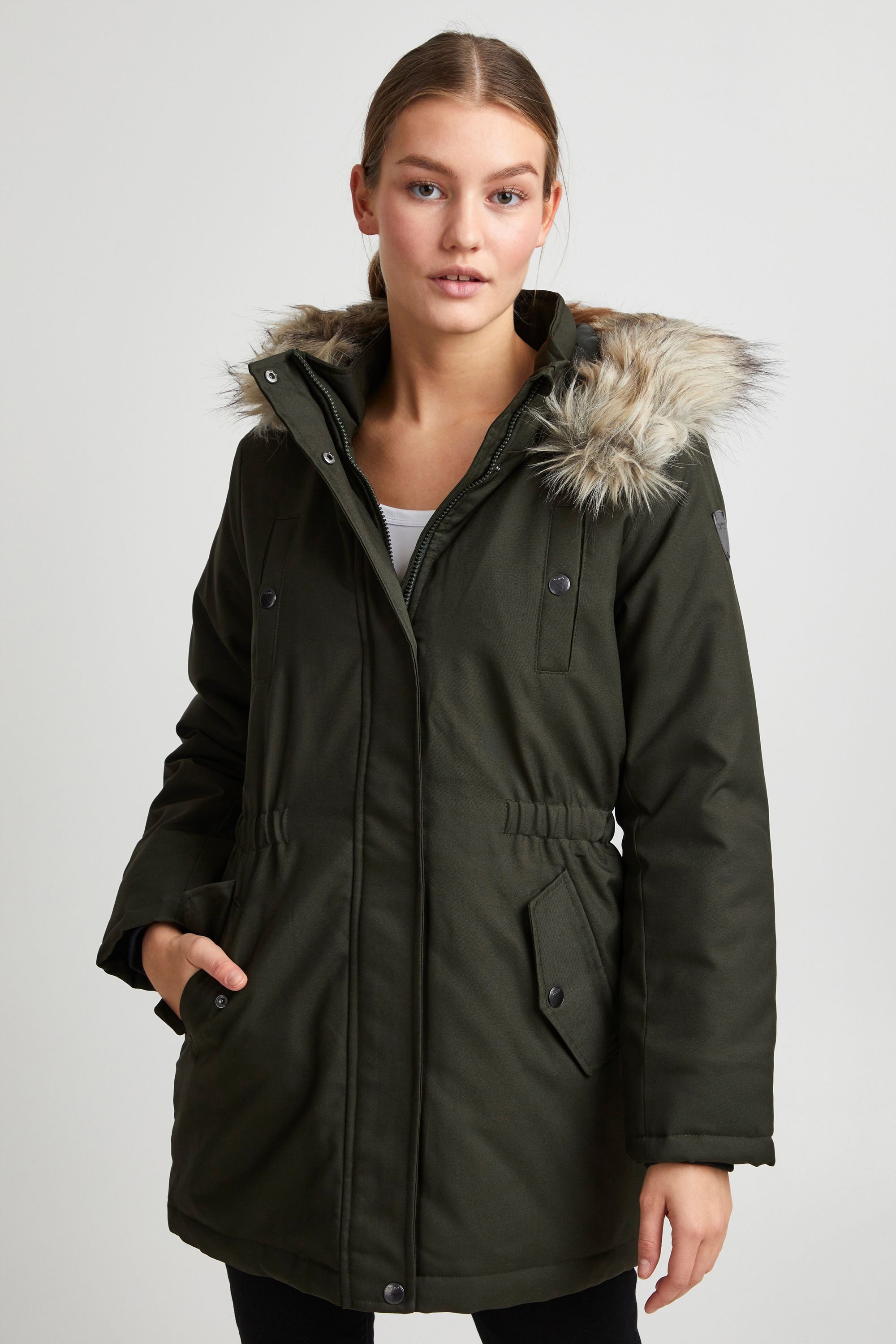 OXMO Winterjacke OXMaribel Winterjacke mit Kapuze