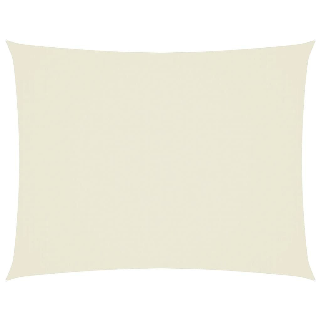 Sonnensegel Sonnensegel Oxford-Gewebe Rechteckig 2x3 m Creme
