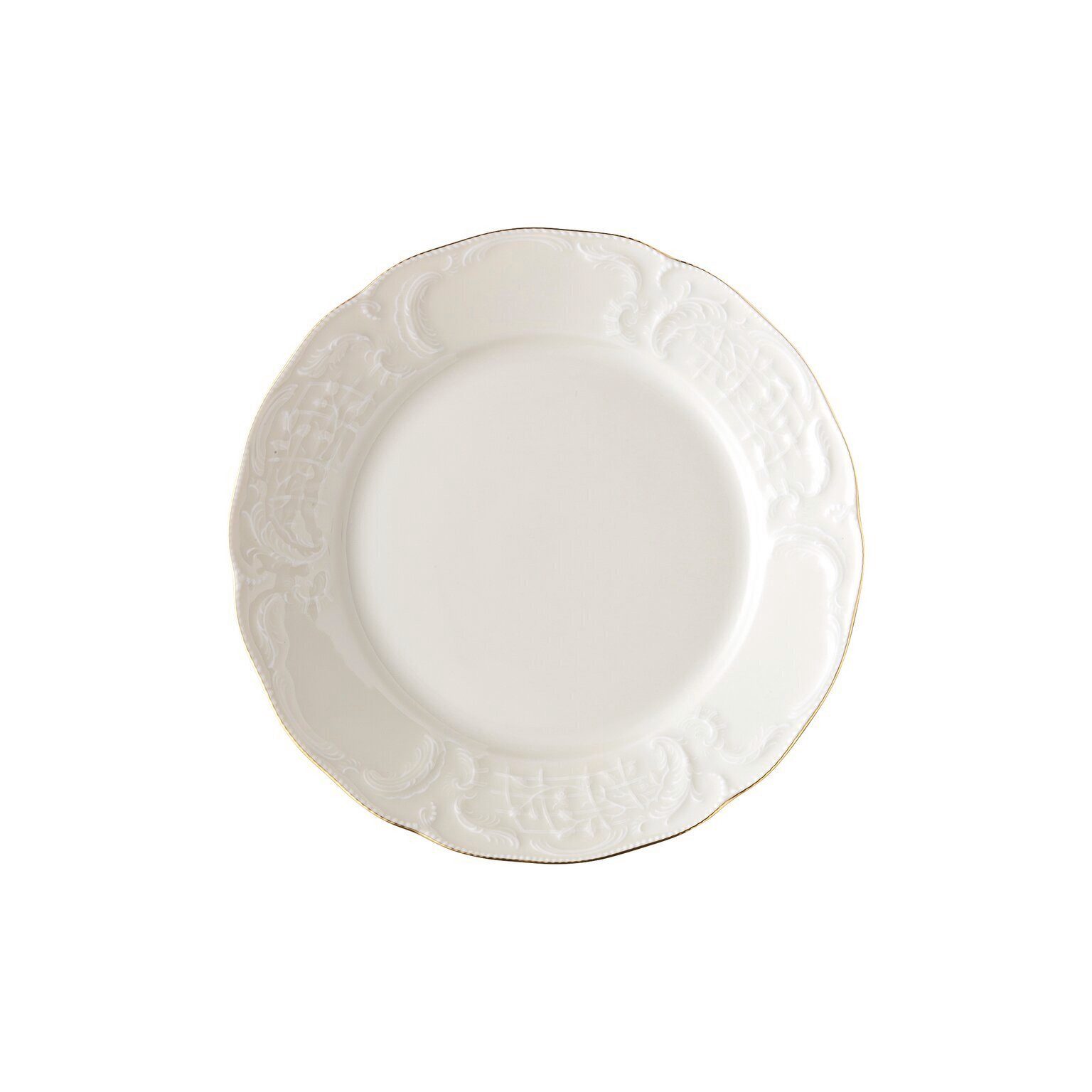 Rosenthal Frühstücksteller Rosenthal Sanssouci Elfenbein Frühstücksteller, Porzellan