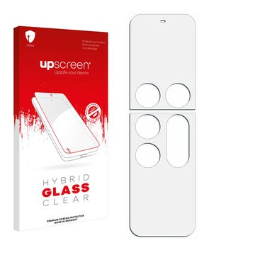 upscreen flexible Panzerglasfolie für Apple Remote Control Apple TV 4, Displayschutzglas, Schutzglas Glasfolie klar