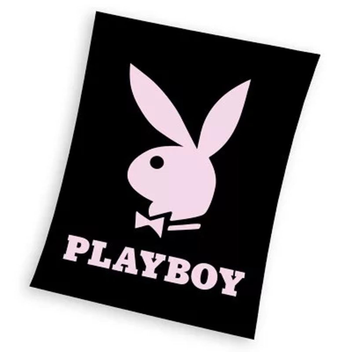 Wohndecke PLAYBOY Korallenfleece-Decke, 150 x 200 cm, 240 dickes, weiches, PLAYBOY, Geschenkidee für Mädchen und Jungen